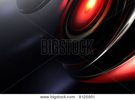 추상적인 3D 배경 디자인
