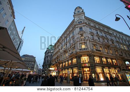 VIENNA, AUSTRIA - OCTOBER 10:  Generali building Spiegelgasse in Vienna, Austria on October 10, 2014.