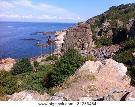 View from the west coast of Sweden