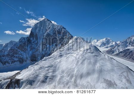 Mountain Peak In Tajikistan