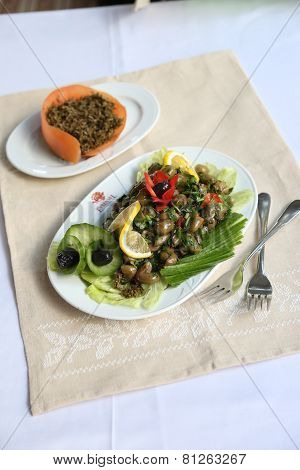 Fresh Olive Salad