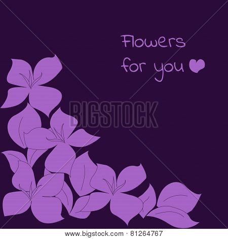 Flowers for you