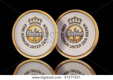 Beermats From Warsteiner Beer.