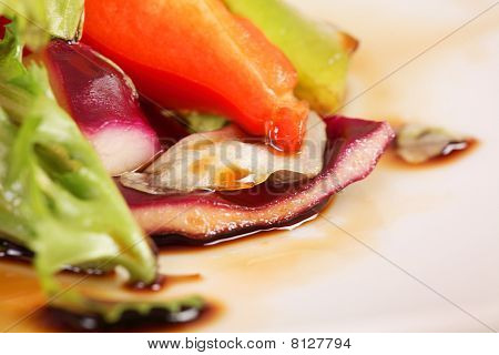 Insalata di verdure Macro