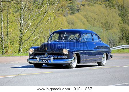 Classic Mercury Car On The Road