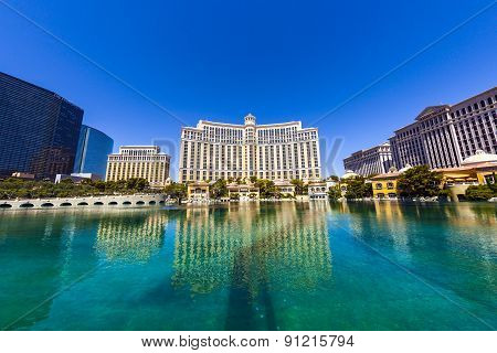 Luxury Hotel Bellagio In Las Vegas