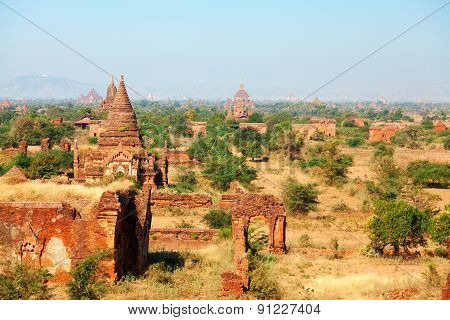 Bagan Skyline, Myanmar
