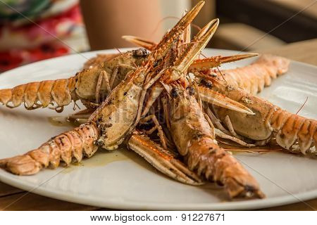 Grilled Shrimps