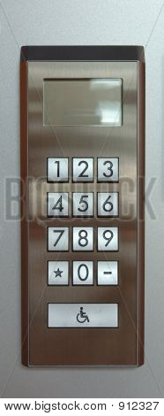 Biztonsági numerikus billentyűzet