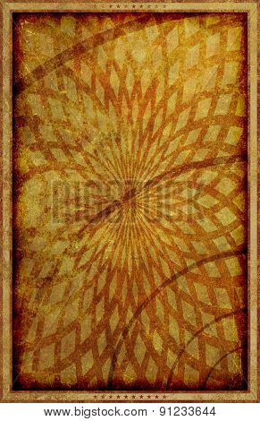 Vintage Style Grunge Poster Background Illustration