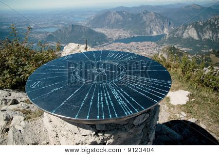 Viewpoint on the top of Monte Resegone