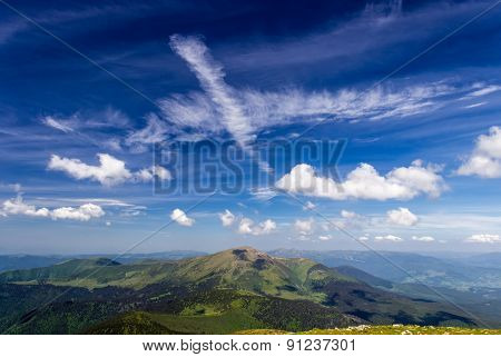 Mount Petros From Goverla.