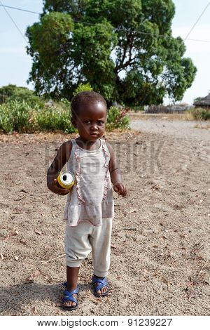 Dirty And Poor Namibian Childrens