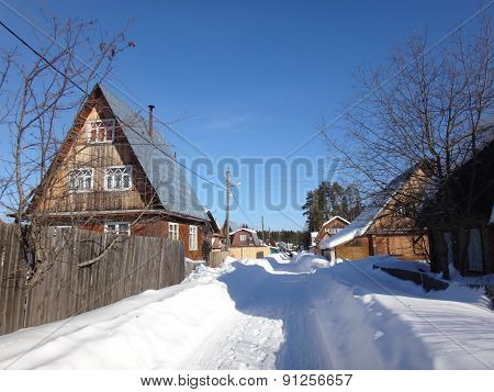 Winter day in the country