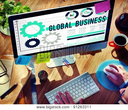 Global Business International Growth Enterpise Concept
