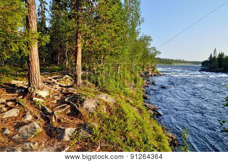 Umba River, Kola Peninsula, Russia