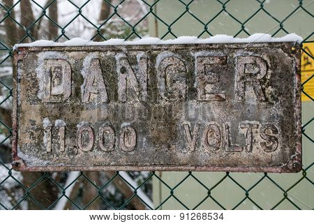 Danger sign