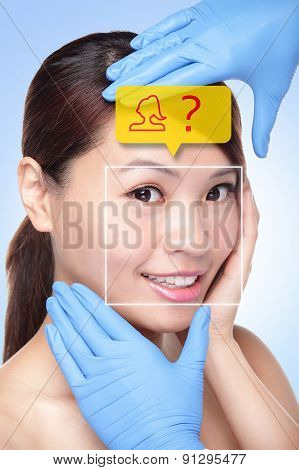 Plastic Surgery Operation Concept