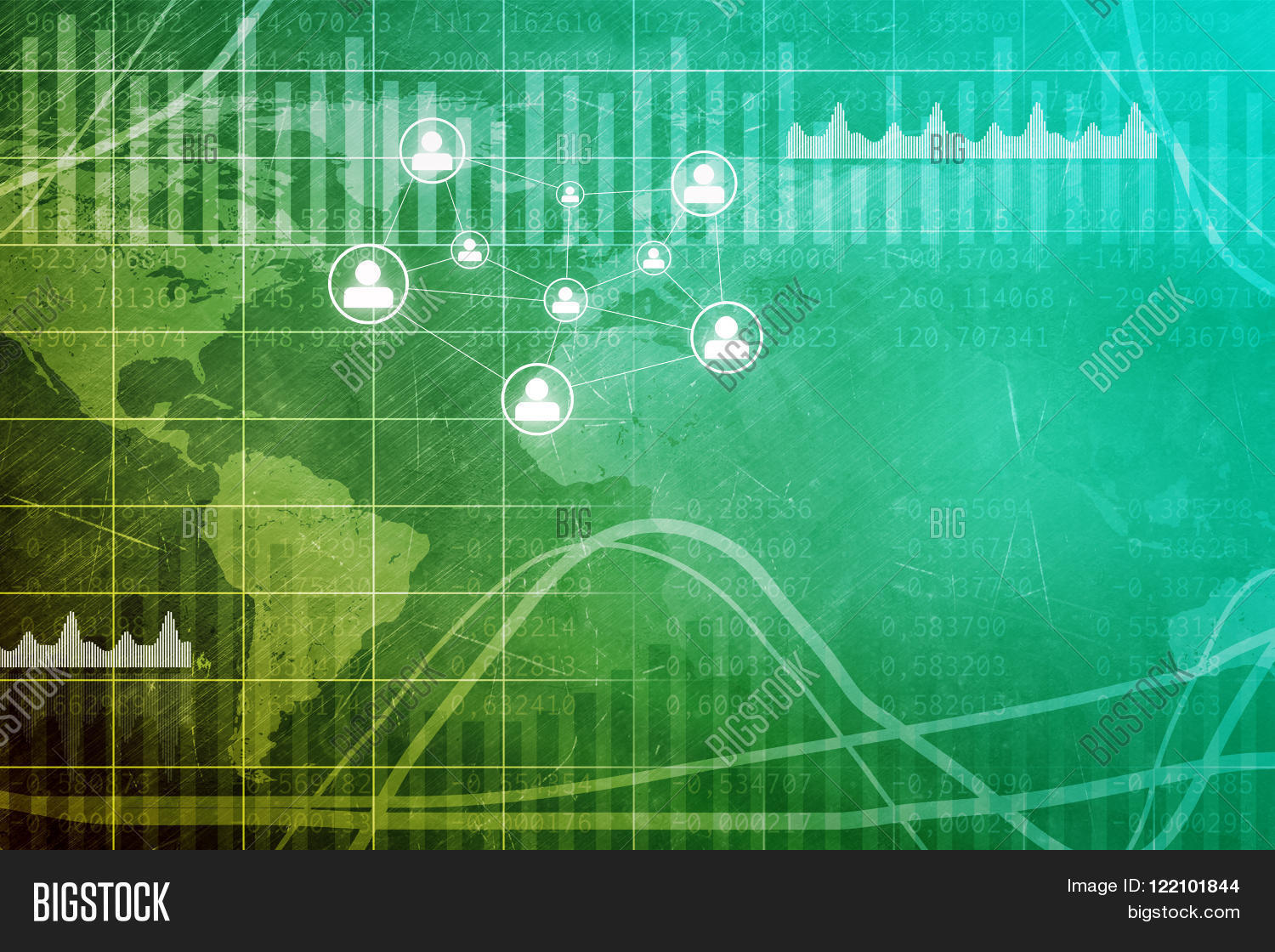 World Map Graphical Image & Photo (Free Trial) | Bigstock