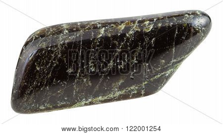 Polished Dark Green Diopside Mineral Gem Stone