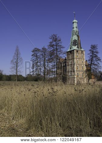 the Castle of raesfeld in the german muensterland