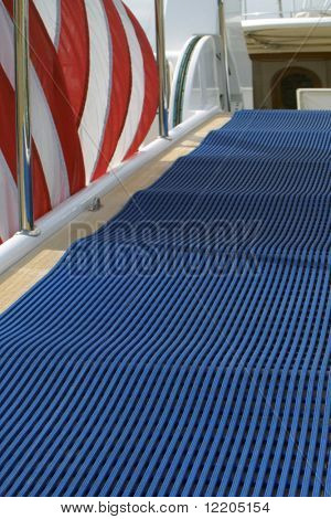 Schiffe Laufplanke Luxus-Boot