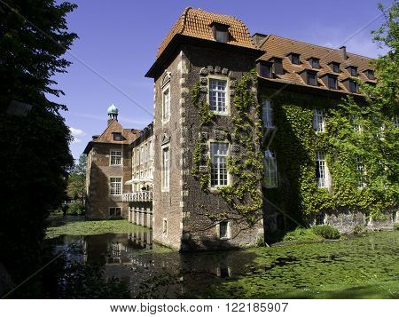 Castle of velen in the german muensterland