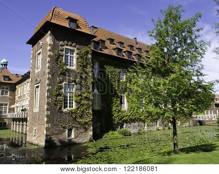 Castle of velen in the german muensterland