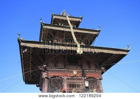 The Shree Bhagawati Temple in Dhulikhel, Nepal