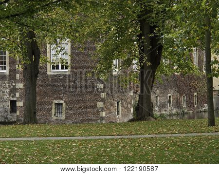 the Castle of velen in the german muensterland