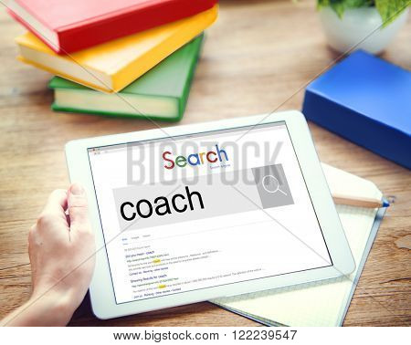 Coach Lead Leadership Manage Mentor Teacher Concept