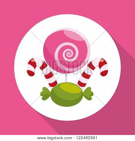 Sweet  concept with icon design, vector illustration 10 eps graphic.