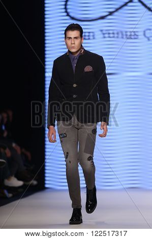Can Yunus Cetinkaya Catwalk In Mercedes-benz Fashion Week Istanbul