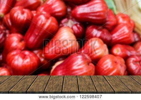 Pile Of Rose Apple Fruit