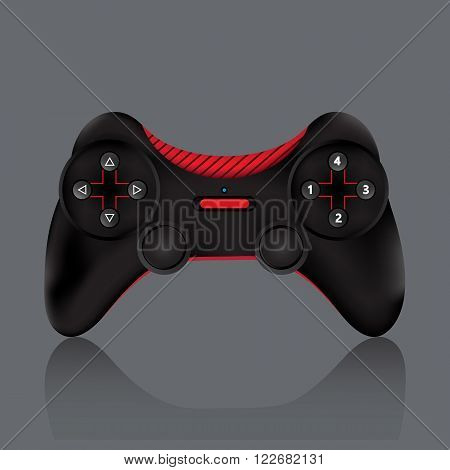 Game Controllers . Vector design for game items.