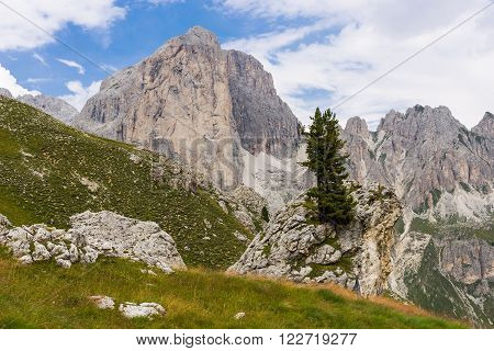 Roda De Vael In The Dolomites