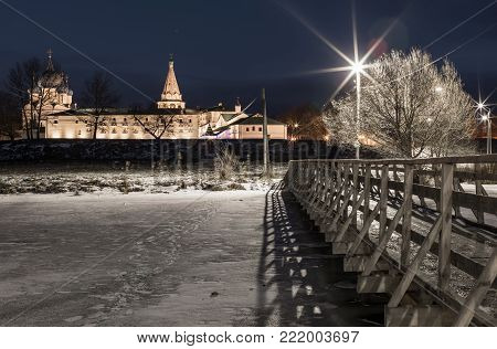 Panorama Of The Suzdal Kremlin. Suzdal. Vladimir Region. Gold Ring. Russia
