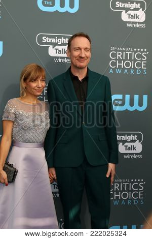 LOS ANGELES - JAN 11:  David Thewlis at the 23rd Annual Critics' Choice Awards at Barker Hanger on January 11, 2018 in Santa Monica, CA