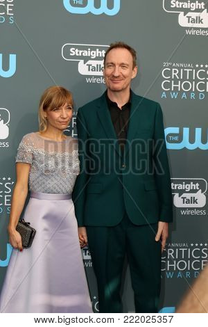 LOS ANGELES - JAN 11:  David Thewlis at the 23rd Annual Critics' Choice Awards at Barker Hanger on January 11, 2018 in Santa Monica, CA