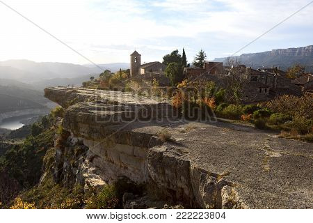 Village of Siurana, El Priorat, Tarragona province, Catalonia, Spain