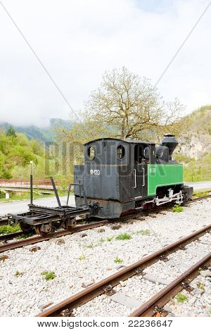 蒸気機関車、Dobrun、ボスニア ・ ヘルツェゴビナ