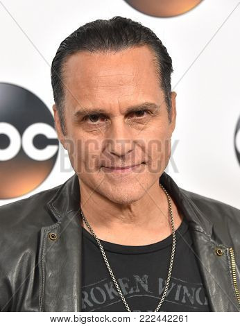 LOS ANGELES - JAN 08:  Maurice Benard arrives for the ABC Winter 2018 TCA Event on January 08, 2018 in Pasadena, CA                