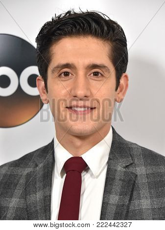 LOS ANGELES - JAN 08:  Wesam Keesh arrives for the ABC Winter 2018 TCA Event on January 08, 2018 in Pasadena, CA                