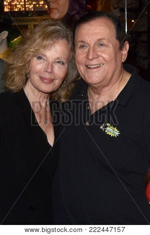LOS ANGELES - JAN 10:  Marta Kristen, Burt Ward at the Batman '66 Retrospective and Batman Exhibit Opening Night at the Hollywood Museum on January 10, 2018 in Los Angeles, CA