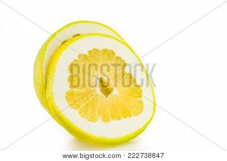 One Big Green Swathes On A White Background