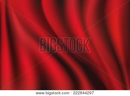 Red Silk Backgrounds Vector & Photo (Free Trial) | Bigstock