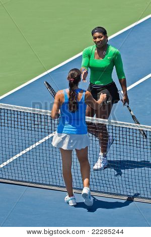 Serena Williams, Stany Zjednoczone Ameryki, wygra w finale w banku zachodnim Classic