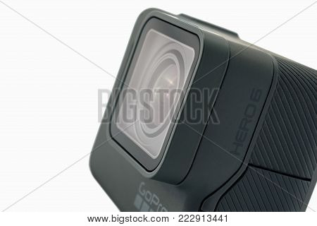 Gopro Hero 6 Black Isolated