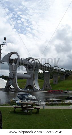 Das Falkirk Wheel