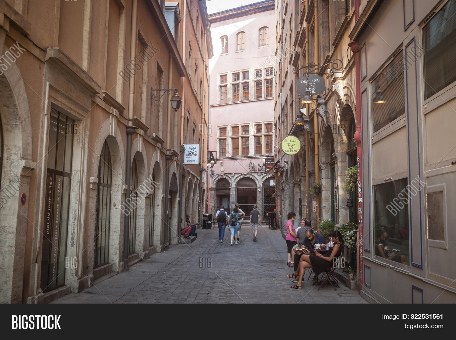 Lyon France July 13 Image Photo Free Trial Bigstock